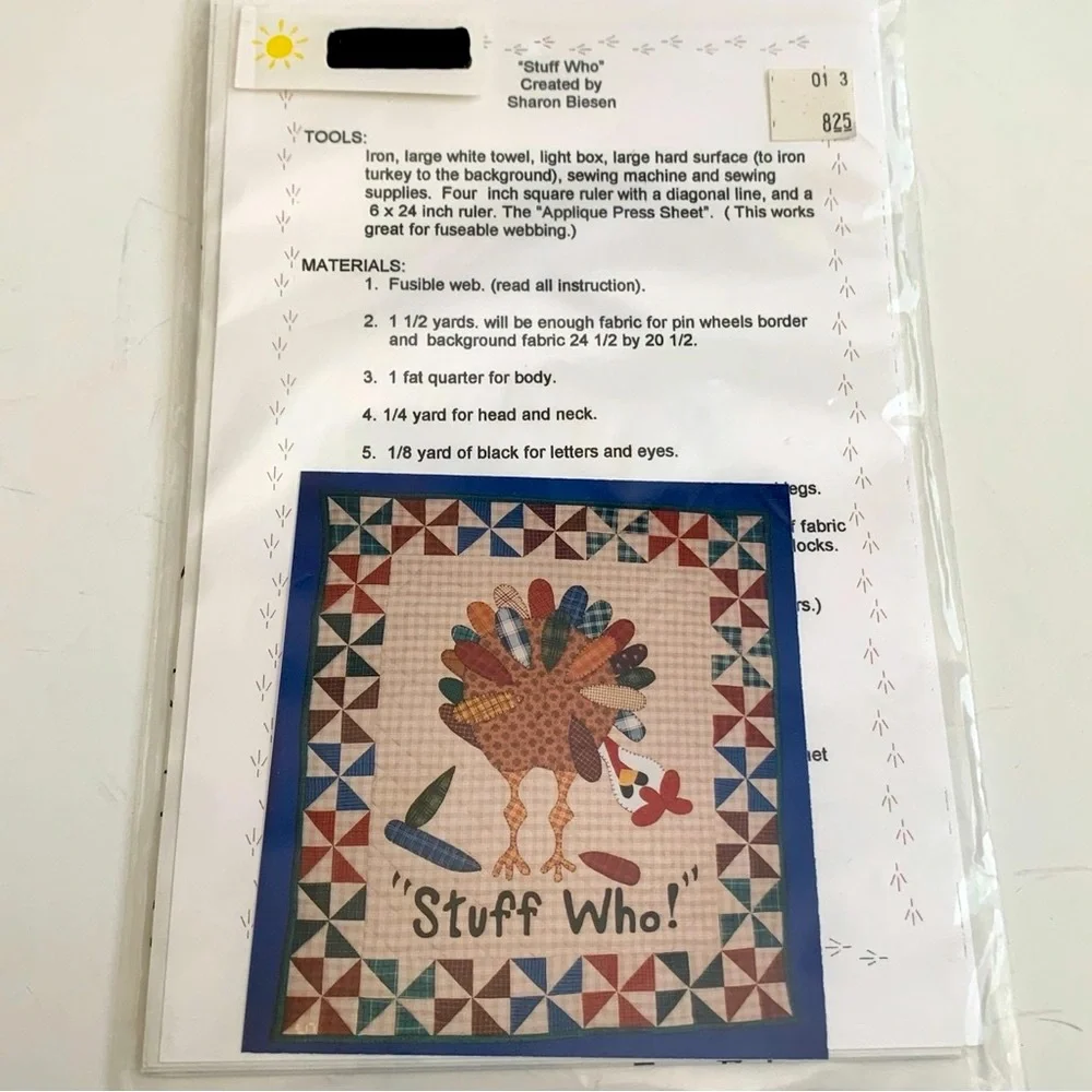 Seasonal Holiday Quilt Wall Hanging Patterns & Tea Towel Pattern Lot of 3 NWT